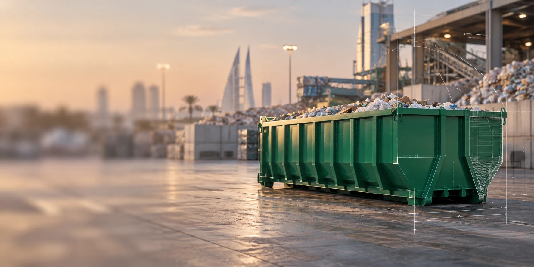 Bahrain Waste Recycling Services Market Size, Share & Forecast, By Service Type, Customer Type & End-Use Industry, 2026–2031
