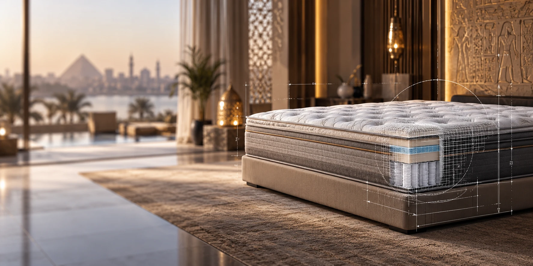 Egypt Mattress and Sleep Economy Market Size, Share & Forecast, By Product Type, Price Tier & Distribution Channel, 2025-2032
