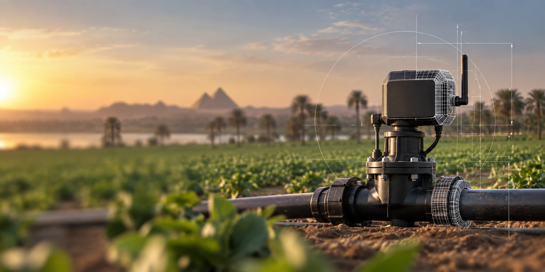 Egypt Smart Irrigation Systems Market Size, Share & Forecast, By Product Type, Crop Type & Farm Size, 2026–2032