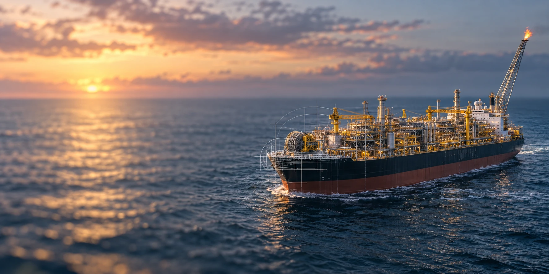 Global FPSO Market Size, Share & Forecast, By Construction Type, Water Depth, Hull Configuration & Ownership Model, 2026–2031