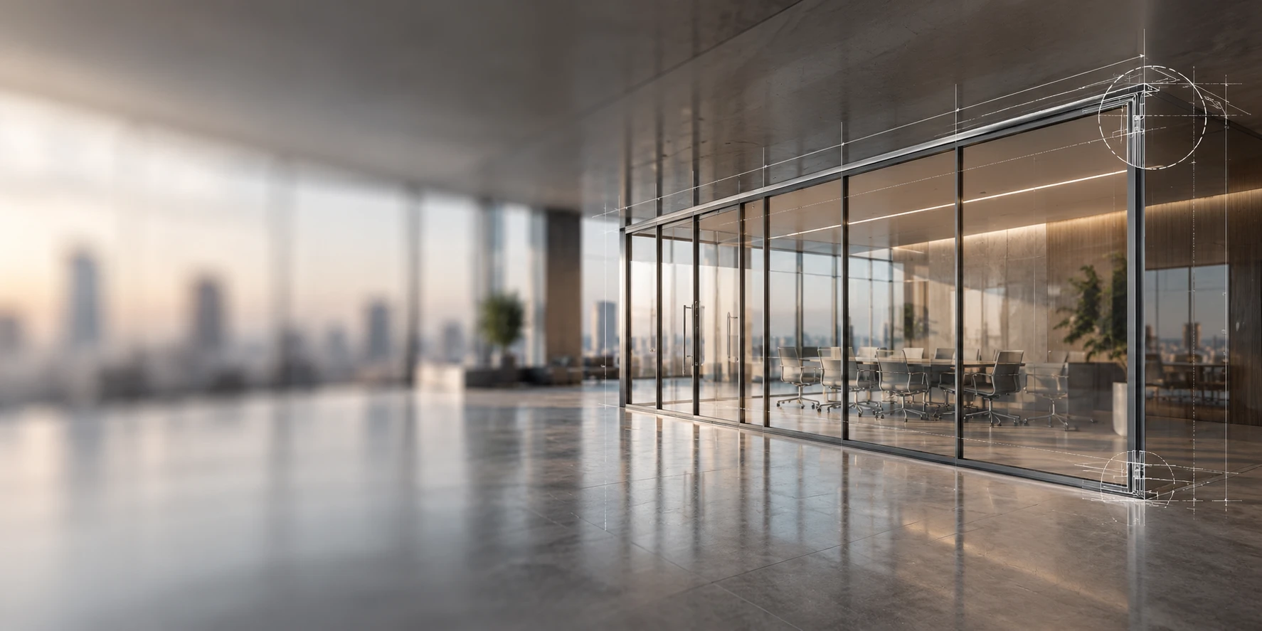 Global Glass Partition Wall Market Size, Share & Forecast, By System Type, Glass Type & Application, 2025-2032