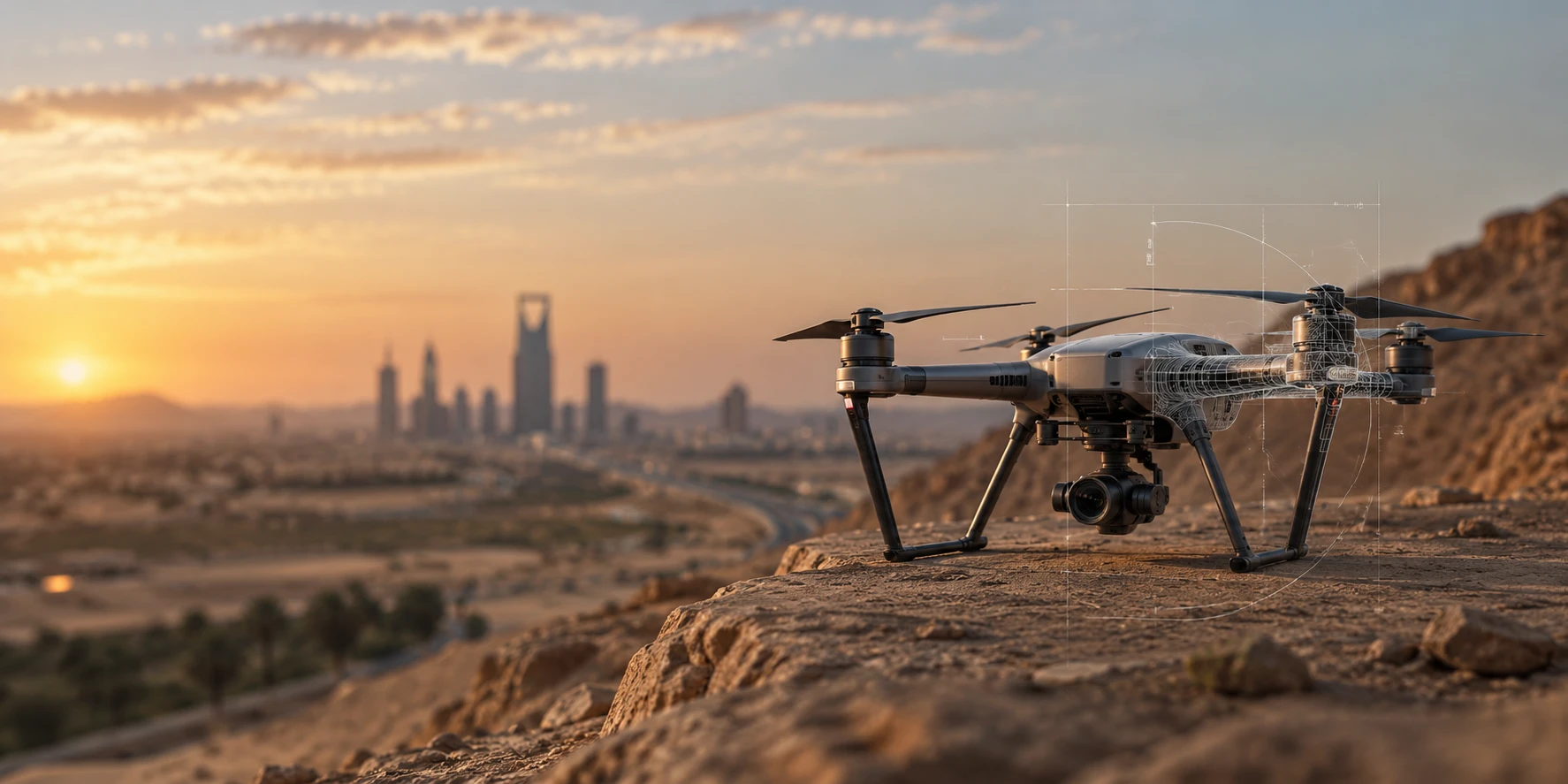 KSA Drone Market Size, Share & Forecast, By Solution Type, Application & End-Use Industry, 2026-2031
