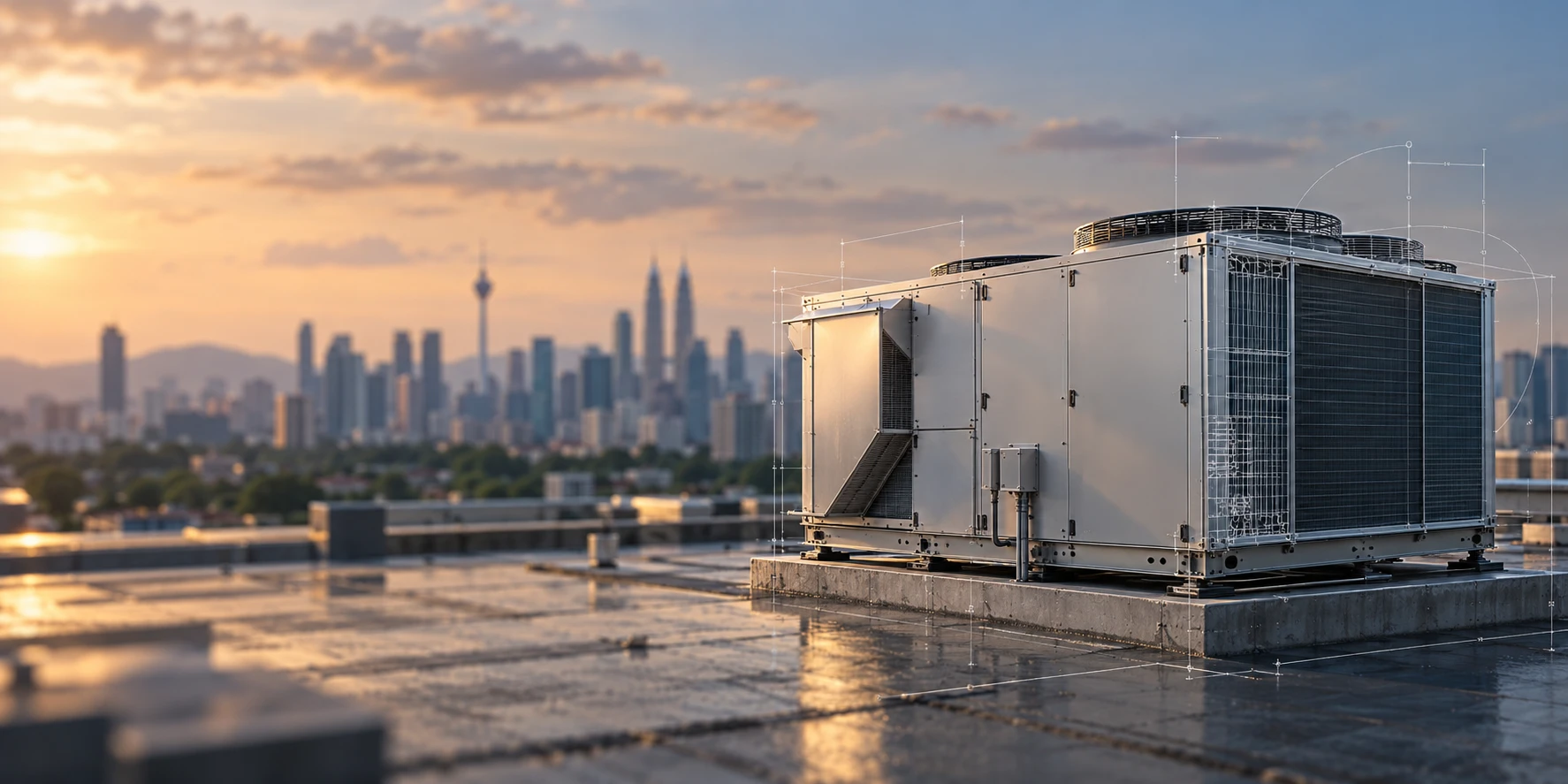 Malaysia Commercial HVAC Rooftop Units Market Size, Share & Forecast, By Capacity, End-Use & Technology, 2025-2032