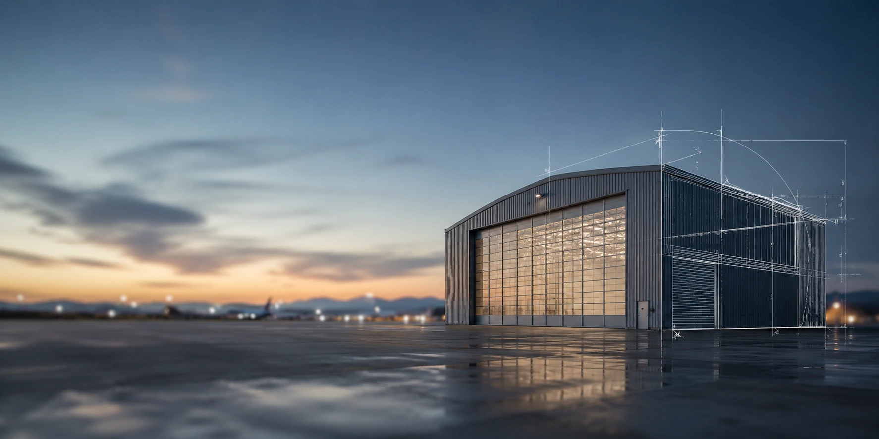 North America Aircraft Hangar Market Size, Share & Forecast, By Project Type, Asset Type & End-Use Sector, 2026-2031