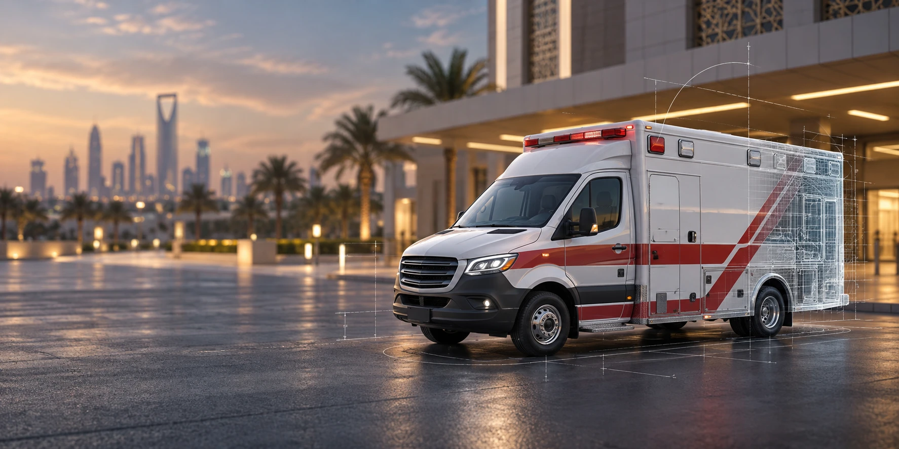 Saudi Arabia Emergency Medical Services Market Size, Share & Forecast, By Service Type, Care Setting & Customer Type, 2026-2032